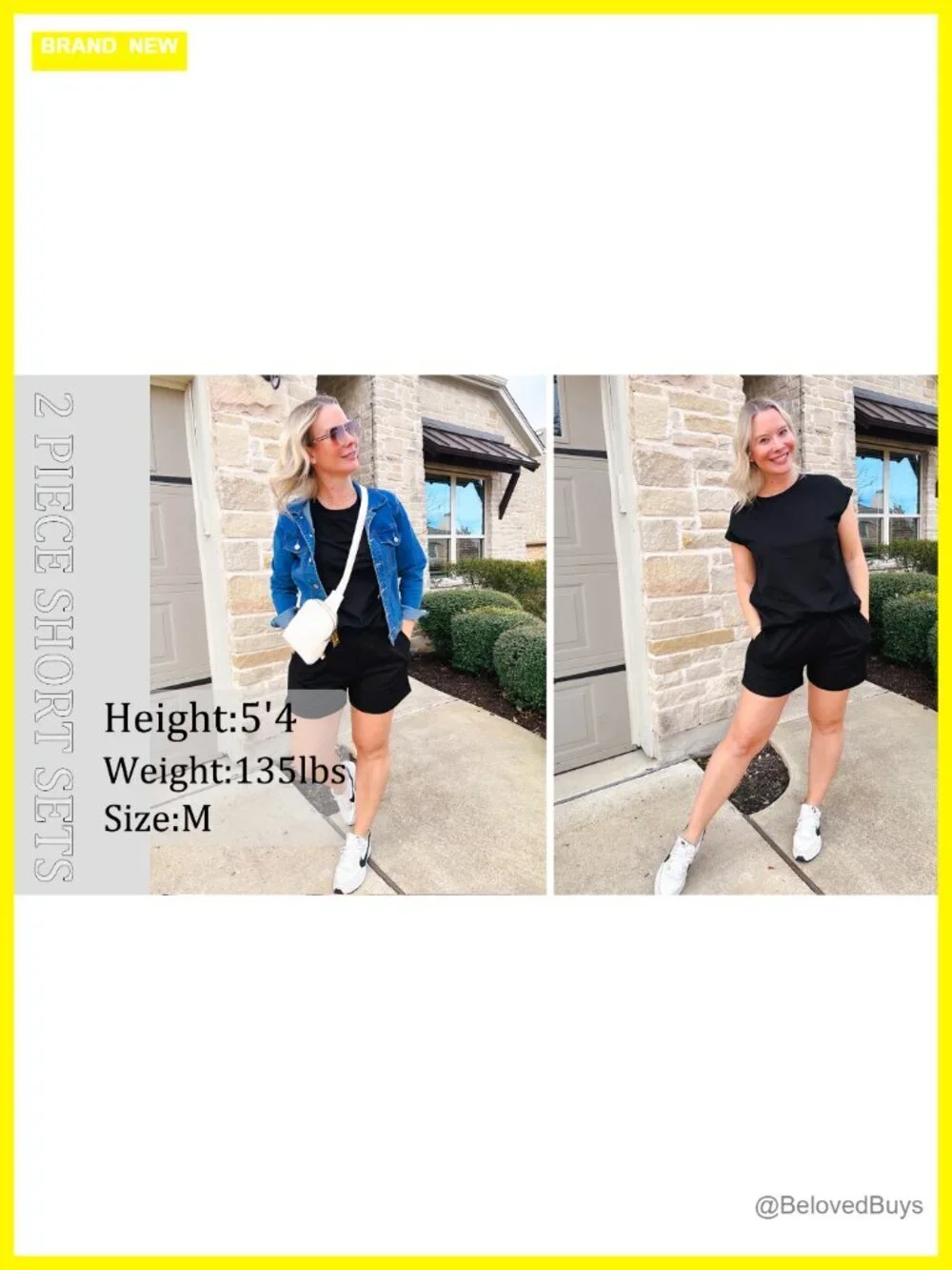 2 Piece Set Cap Sleeve Top High Waist Shorts Lounge Set